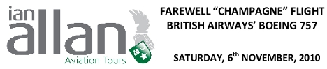 Farewell Flight BA 757