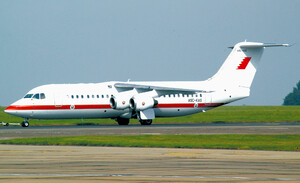 BAe Avro RJ100 [A9C-KAS]